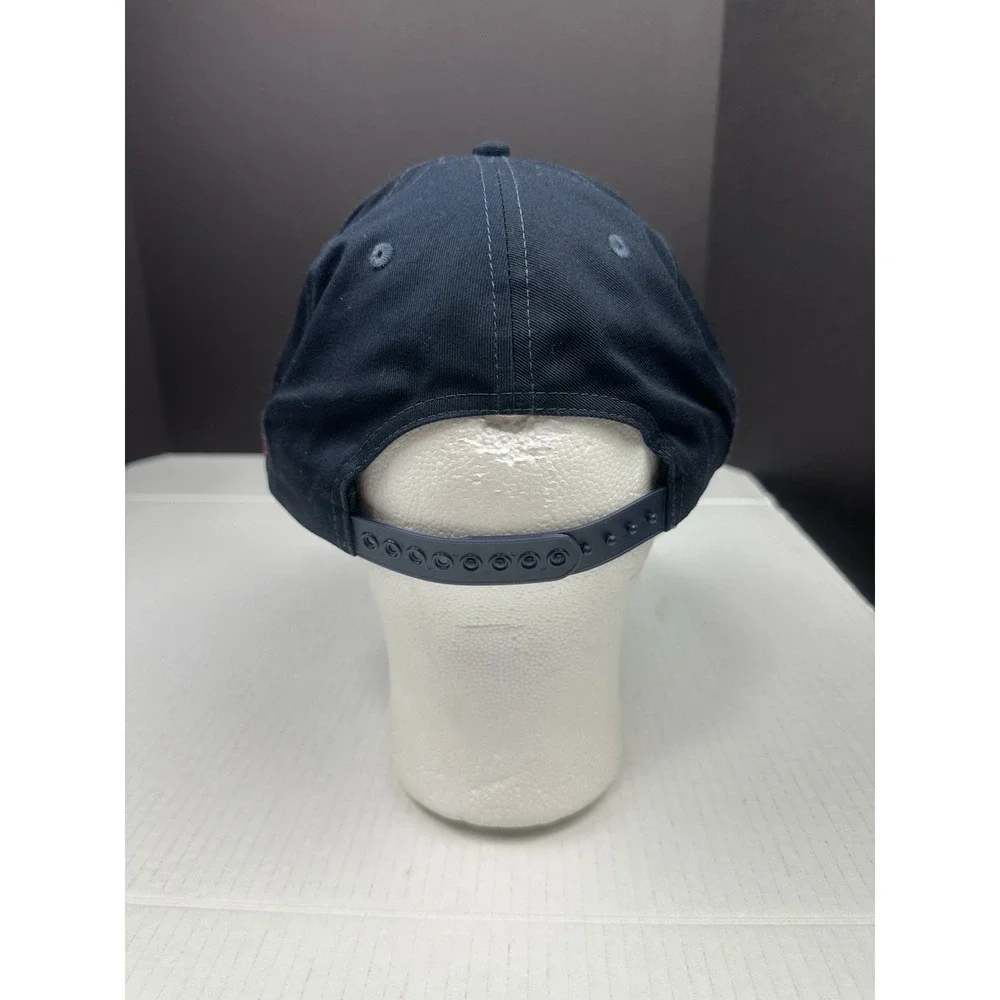 Snap On Tools Hat Navy Blue Adjustable OSFA Structured USA Flag K-Products